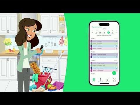 Reproduzir o vídeo Maid Planner - The house cleaner app